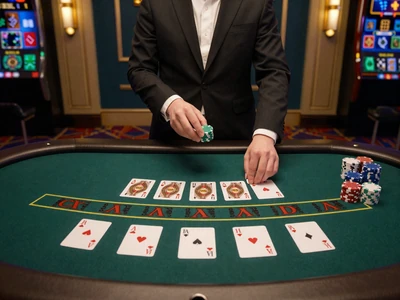 Live Blackjack bei Dragonia Casino - echte Dealer, HD-Qualit&auml;t, klassisches Blackjack live