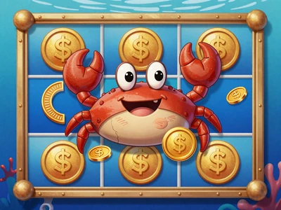 Cash Crab Slot - Underwater-Schatz-Slot mit dem Bonus Crab Feature und Gold-Regen