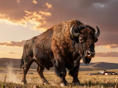 Buffalo Force von Hacksaw Gaming - dynamischer B&uuml;ffel-Slot mit multiplizierenden Wildkarten