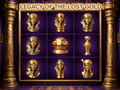 Legacy of the Lost Gold Slot von Pragmatic Play - &auml;gyptisches Schatz-Slot mit Gold-Multiplikatoren