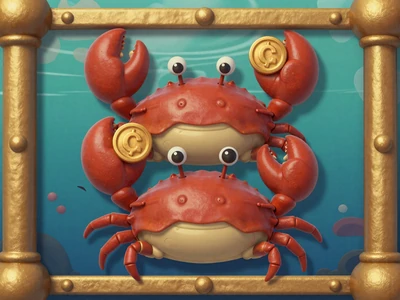 Cash Crab Slot von BGaming - Unterwasser-Schatz-Slot mit dem t&auml;glichen Bonus-Crab-Feature und 97,55% RTP